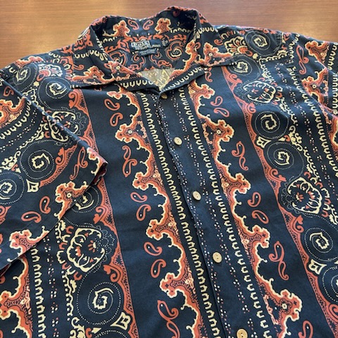 RALPH LAUREN [VINTAGE CAMP] COTTON SHIRT 