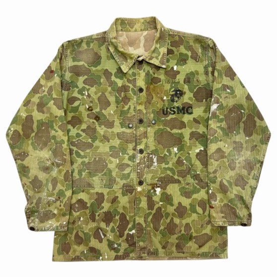 ジャケット・アウター 1960's Painted Hunting Jacket 1960s 10-X Shooting Hunting Jacket 15 Patches Sz 44 1957