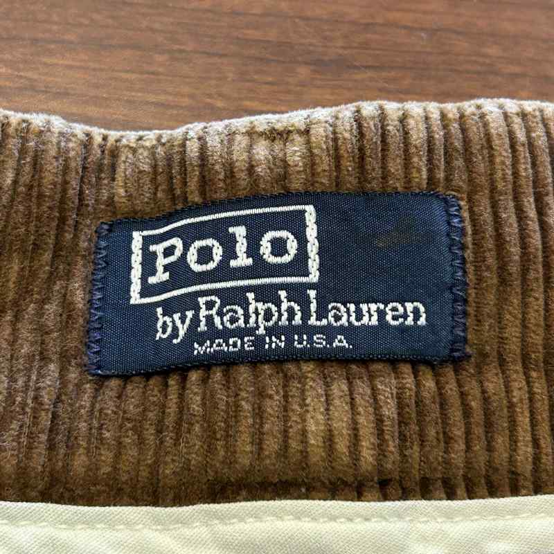 RALPH LAUREN CORDUROY CARGO SHORTS 1980'S OLD USA製｜SAFARI