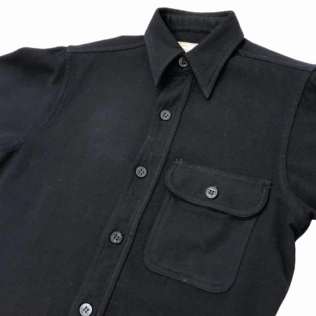 最終値下げ40s us navy wool one pocket shirts - シャツ