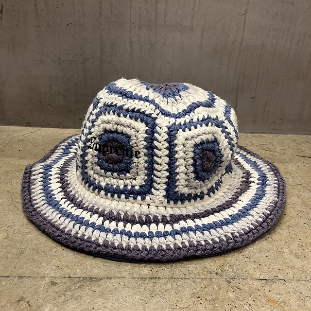 Supreme Crochet Hat クロッシェ ハット サイズS/M Supreme Crochet Edge Bell Hat (SS23) - $58