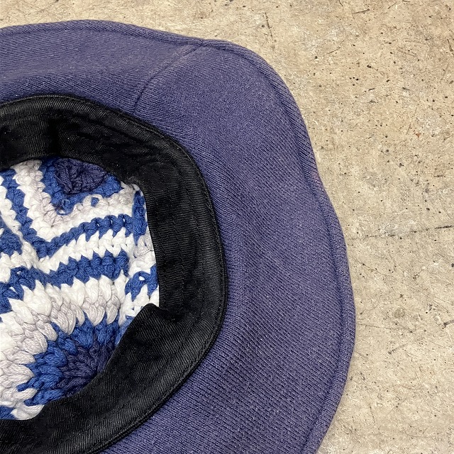 Supreme patchwork hat black M/Lサイズ SUPREME CROCHET CRUSHER HAT 2020AW S/M｜SAFARI サファリ