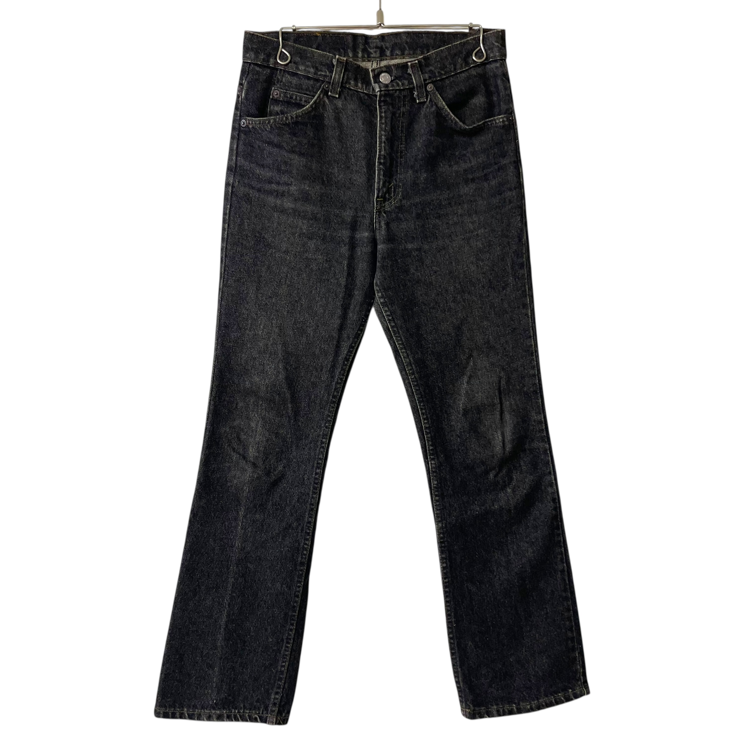 Levi's 517 先染めブラック　90’s U.S.A W34 L32 90's Levi's 517 先染めブラックデニムパンツ 