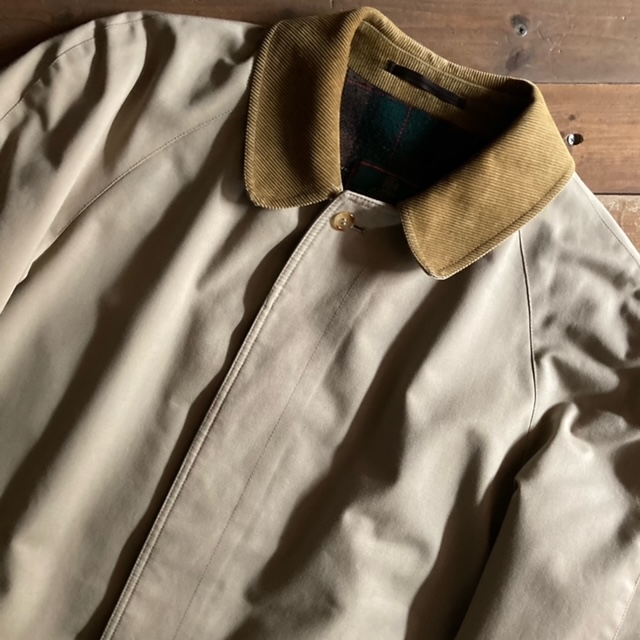 90~00'S OLD GRENFELL SOUTIEN COLLAR COAT SIZE.M 