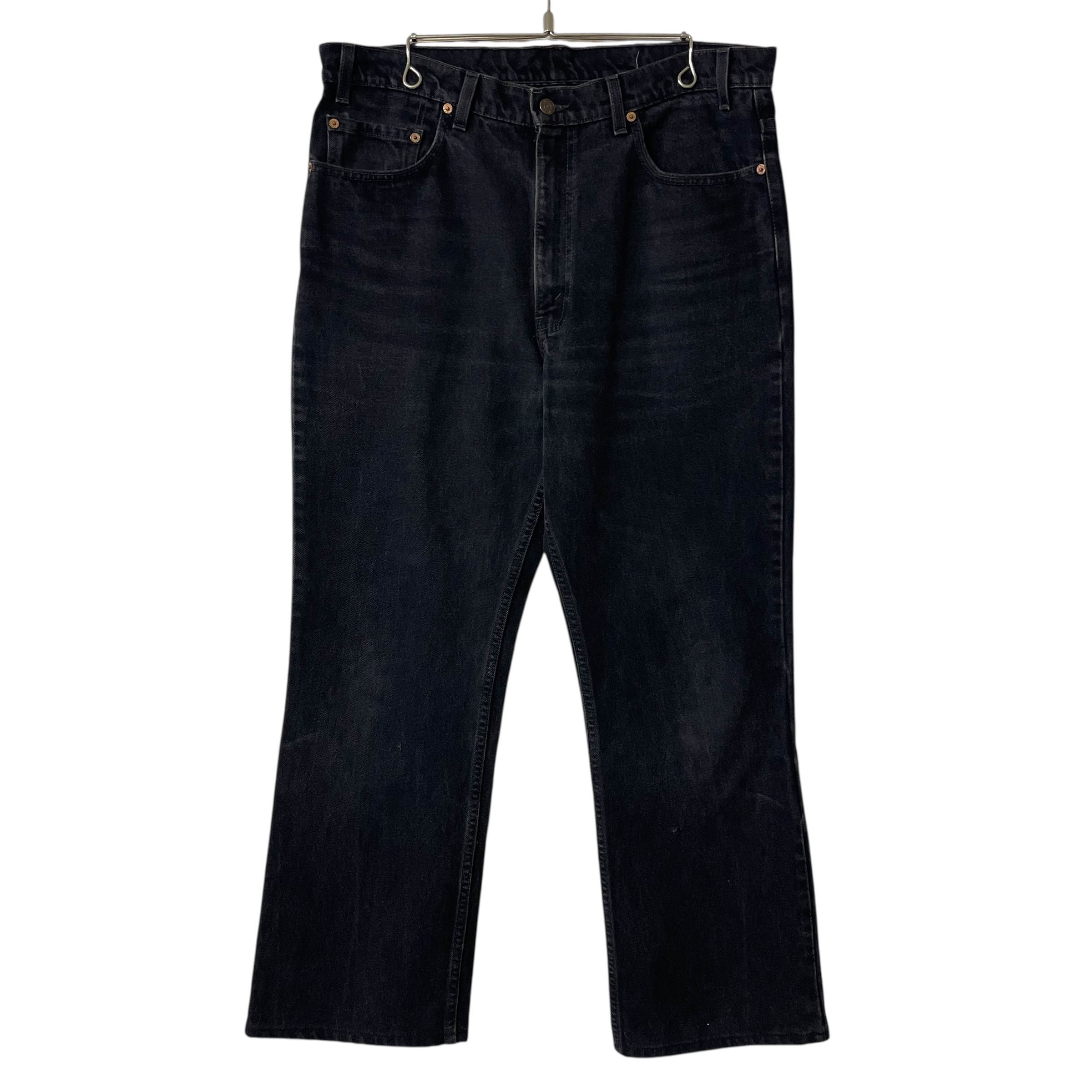 Levi's USA製　517ブラックデニム　後染め W38 L32 LEVI'S 517 BLACK DENIM PANT 「後染め、USA製、実寸W38 L30