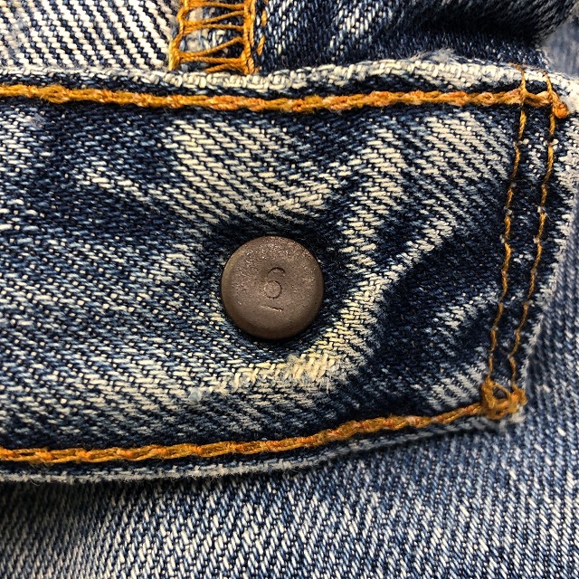 60s LEVIS 501 BIGE オリジナル vintage 大きめサイズ LEVI'S 501 BIG E 60S 「ダメージ＆リペア、実寸W33 L28