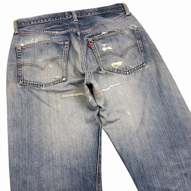 LEVI'S 501 BIG E 60S 「ダメージ＆リペア、実寸W33 L28