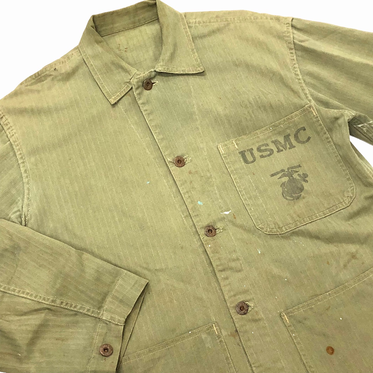 USMC P-41 HBT JACKET 1940'S VINTAGE｜SAFARI サファリ｜高円寺