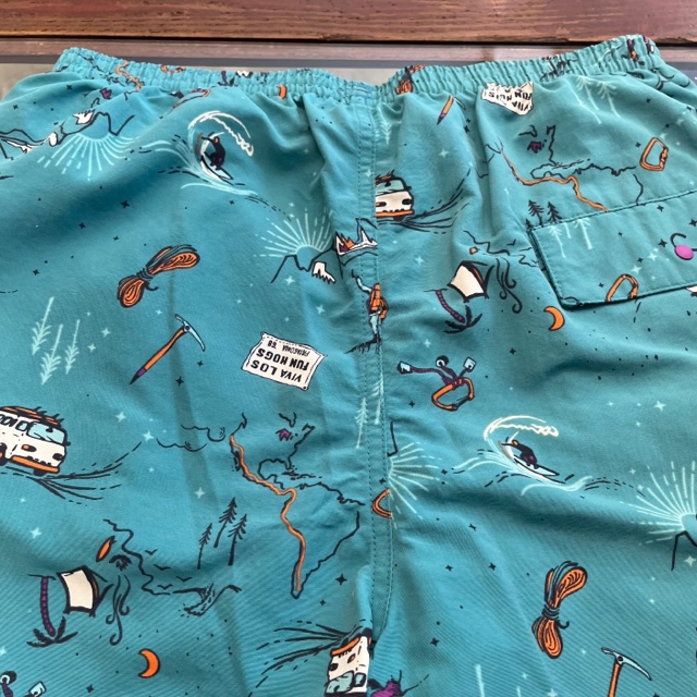 NEW】PATAGONIA BAGGIES SHORTS VIVA LOS FUN HOGS 2018｜SAFARI 