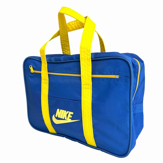 NIKE NYLON BAG 80S 「台湾製、ブルー×イエロー」｜SAFARI サファリ