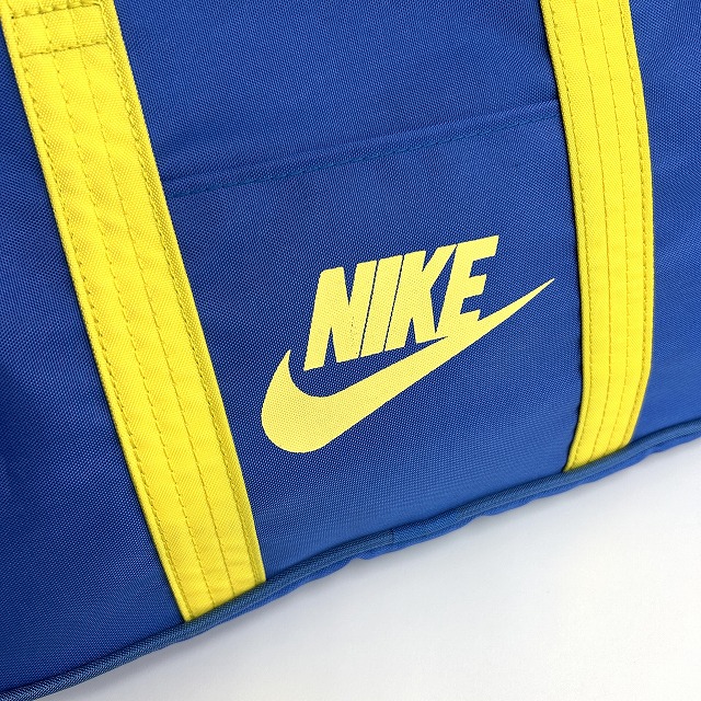 NIKE NYLON BAG 80S 「台湾製、ブルー×イエロー」｜SAFARI サファリ