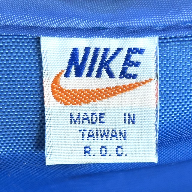 たがり様 NIKE トップス まとめ売り 専用 NIKE NYLON BAG 80S 「台湾製、ブルー×イエロー」｜SAFARI サファリ