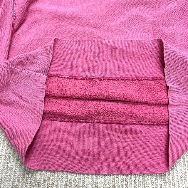 CHAMPION REVERSE WEAVE 80S 「IOWA、ピンク×ブラック、サイズL