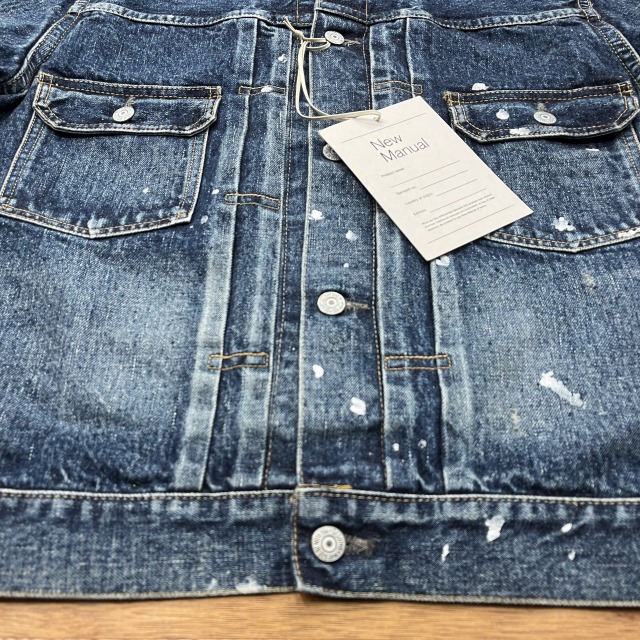 NEW MANUAL DENIM JACKET 「LV 2ND T-BACK JACKET」｜SAFARI サファリ
