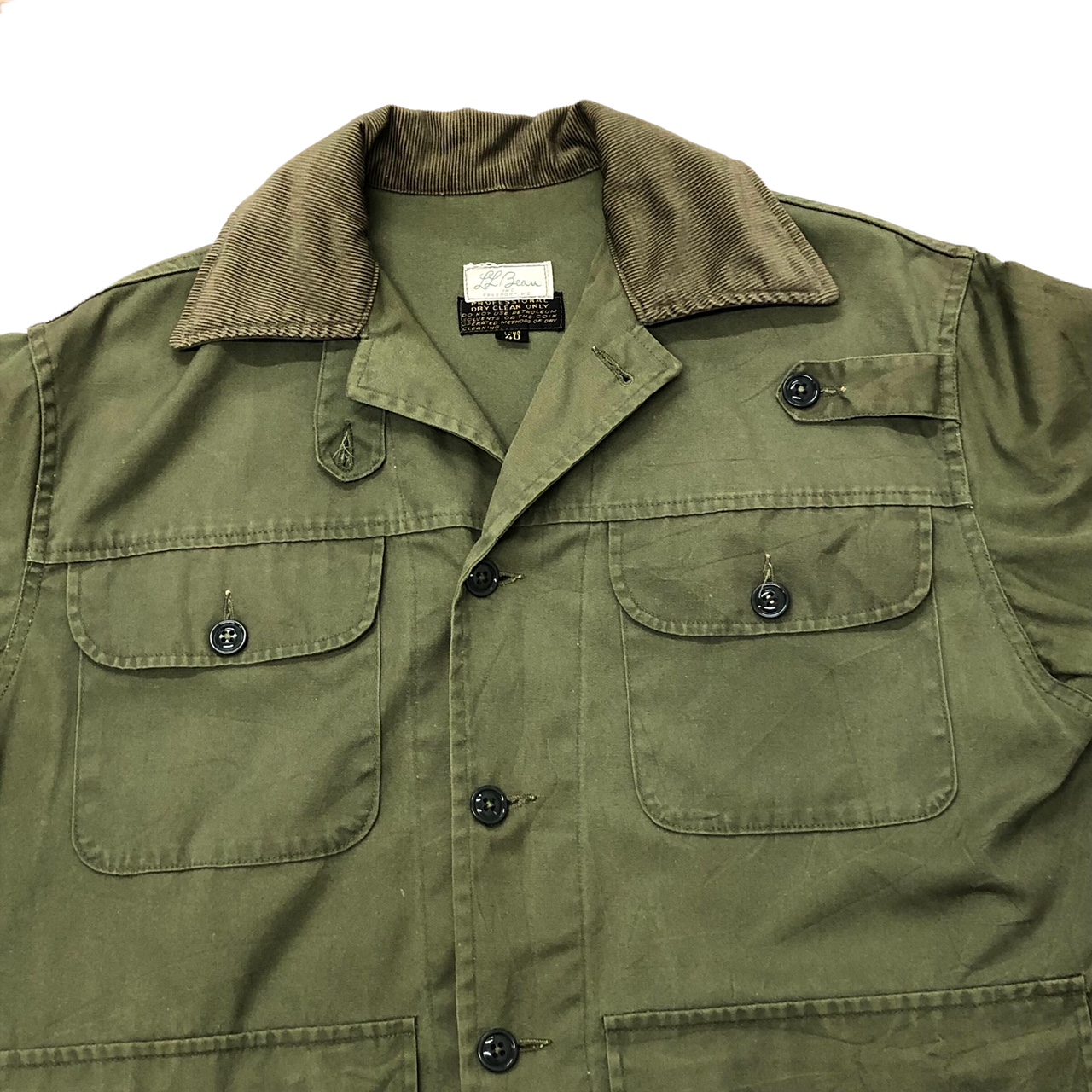 LL BEAN WARDEN JACKET 70S 「筆記体タグ、40-LONG」｜SAFARI サファリ