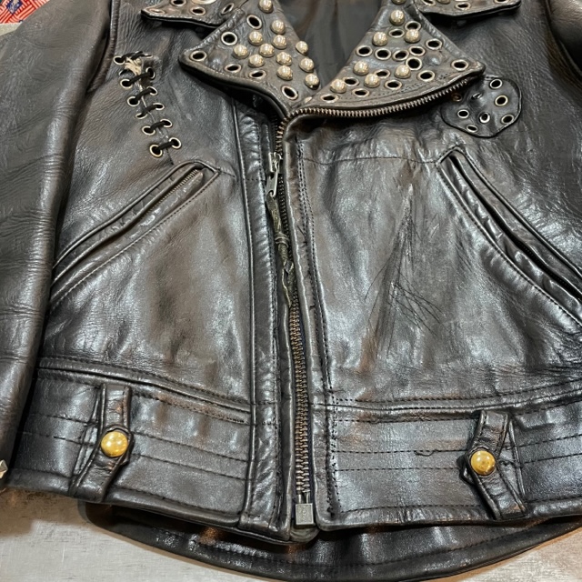 1970’s Vintage Leather Jacketフリンジ