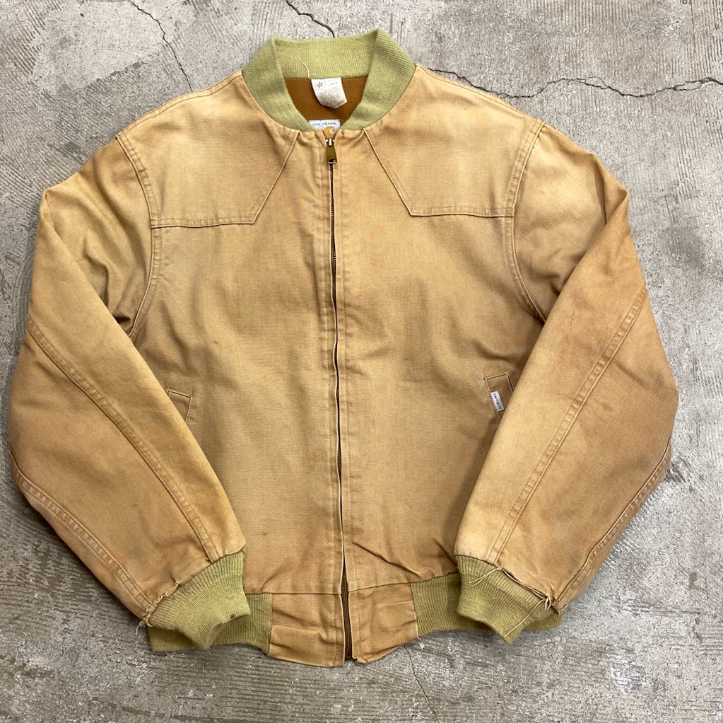 CARHARTT 100YEAR DUCK F/Z JACKET 1980'S OLD｜SAFARI サファリ 