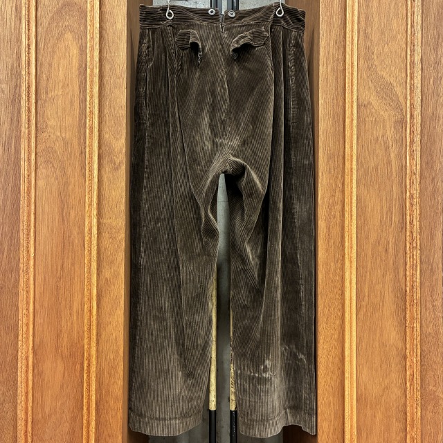 40s EURO VINTAGE CORDUROY PANTS｜SAFARI サファリ｜高円寺 吉祥寺