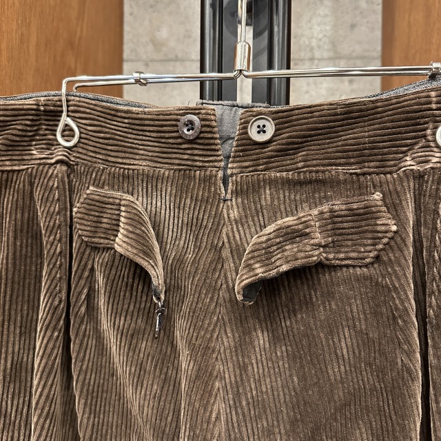 40s EURO VINTAGE CORDUROY PANTS｜SAFARI サファリ｜高円寺 吉祥寺