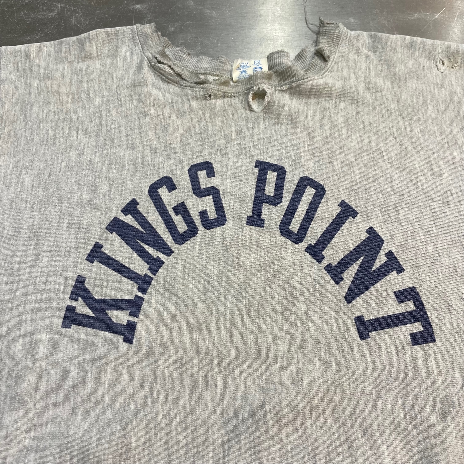 CHAMPION REVERSE WEAVE 80'S 「KINGS POINT、染み込み、L」｜SAFARI