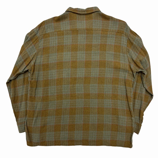 TOWN CRAFT OPEN COLLAR RAYON SHIRT 70S 「サイズXL」｜SAFARI