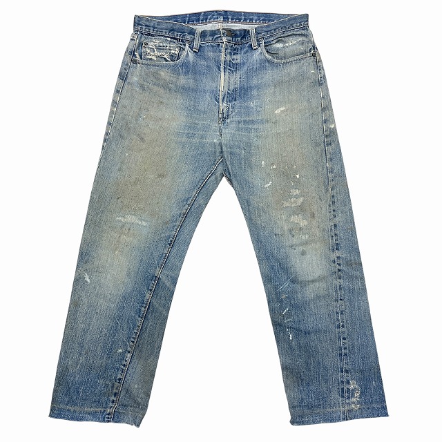 LEVI'S 505 SINGLE 70S 「ダメージ＆リペア、赤耳、実寸W35 L26