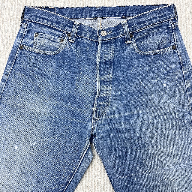 LEVI'S 501 BIG E 60S 「A-TYPE、タブ欠損、実寸W34 L28」｜SAFARI