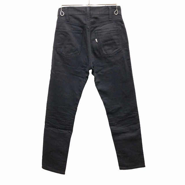 LEVI'S 518 BIG E COTTON PANT 「希少 黒カツラギ、実寸 W26.5 L29