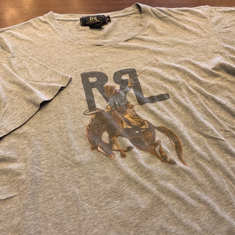 RRL COWBOY T-SHIRT 1990'S OLD USA製｜SAFARI サファリ｜高円寺 ...