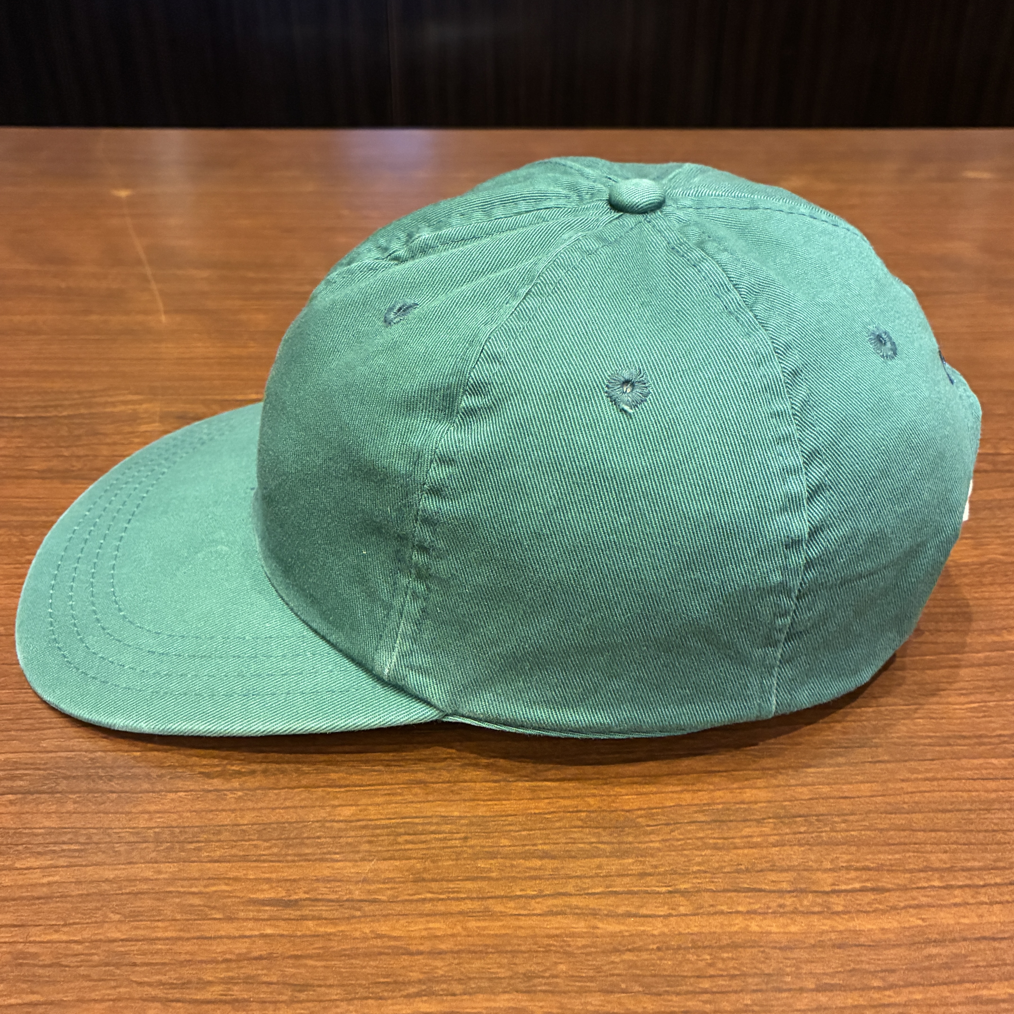RALPH LAUREN PONY LOGO CAP GREEN 1990'S OLD USA製｜SAFARI