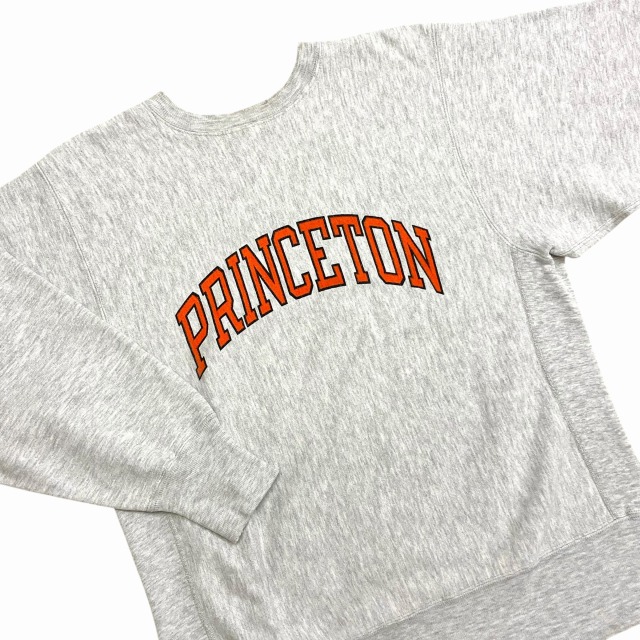 CHAMPION REVERSE WEAVE 90S 「両面染み込みプリント、PRINCETON