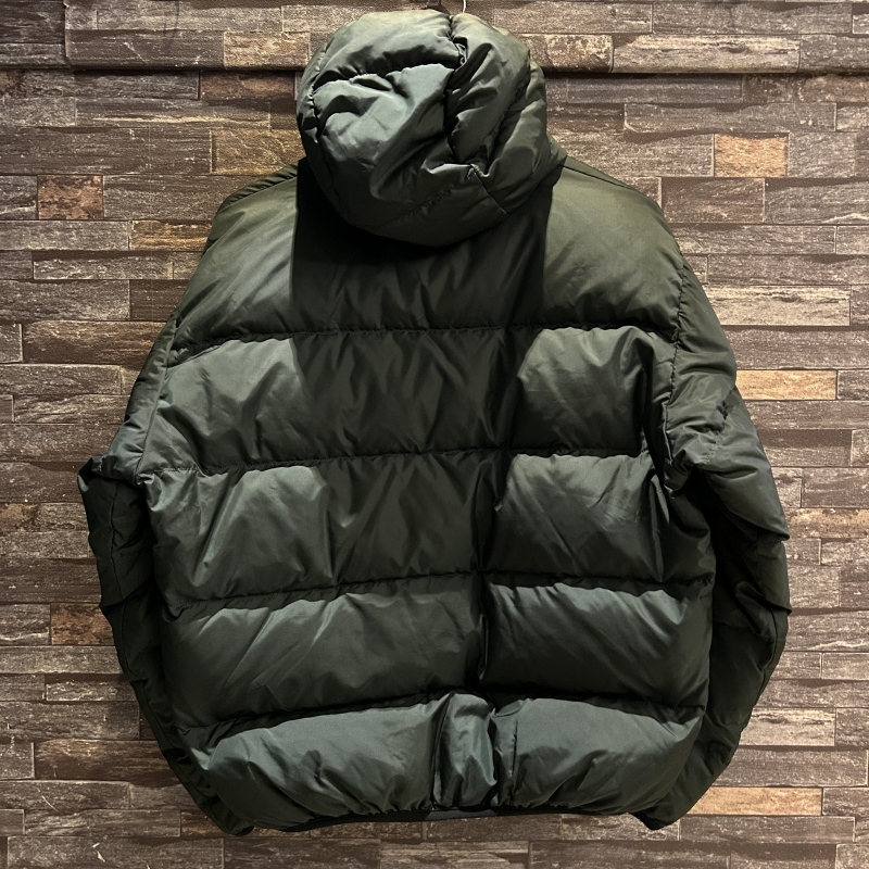 POLO SPORT HOODED DOWN JACKET DARK GREEN 1990'S OLD｜SAFARI