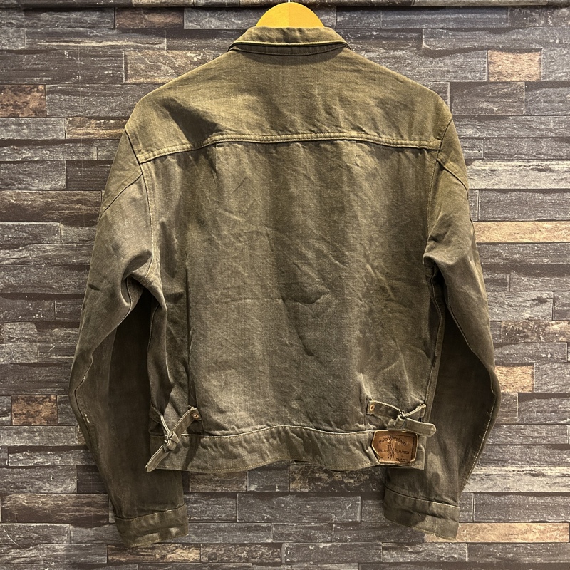 ジャケット・アウター 1990's POLO WESTERN LETHER JKT POLO by RALPH LAUREN レザージャケット サファリ ブルゾン