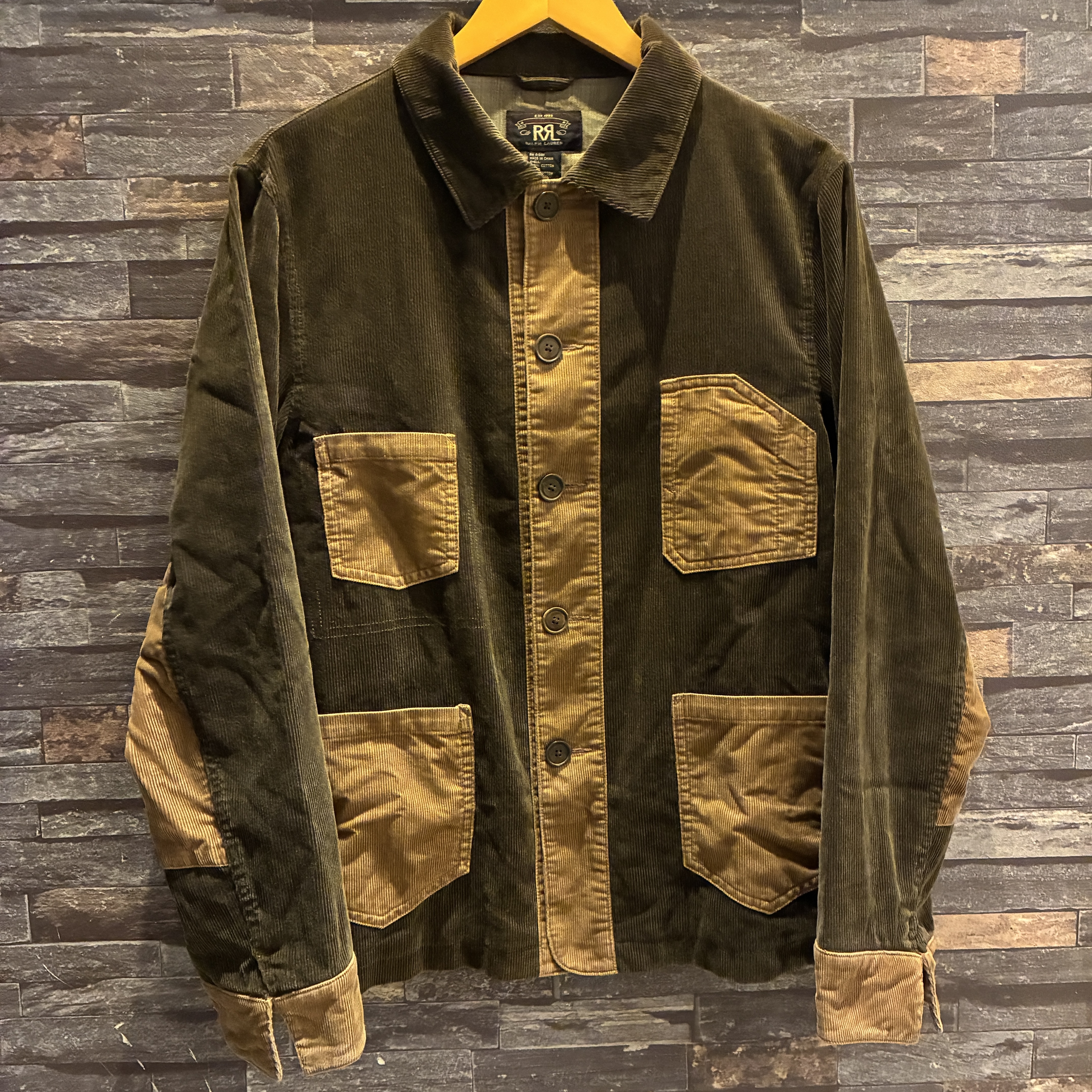RRL 2TONE CORDUROY JACKET OLD MODEL｜SAFARI サファリ｜高円寺