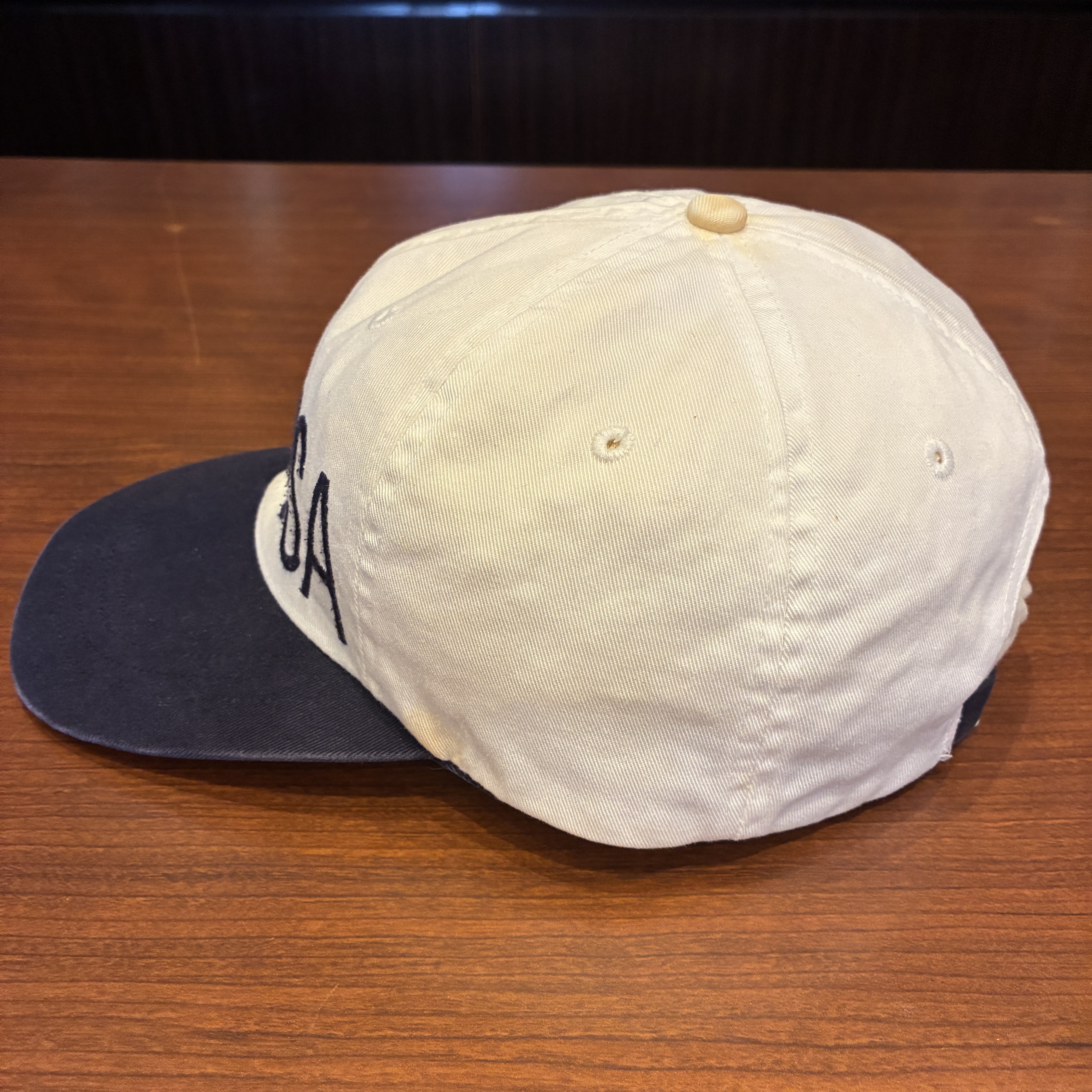 POLO SPORT 2TONE USA LOGO CAP 1990'S OLD｜SAFARI サファリ