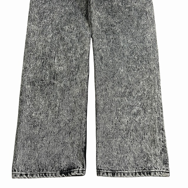 90s Levi's 501 USA製 ケミカルウォッシュ W36 ヴィンテージ 90's Levi's 501-0686 5ポケット ブラックデニムパンツ ケミカル