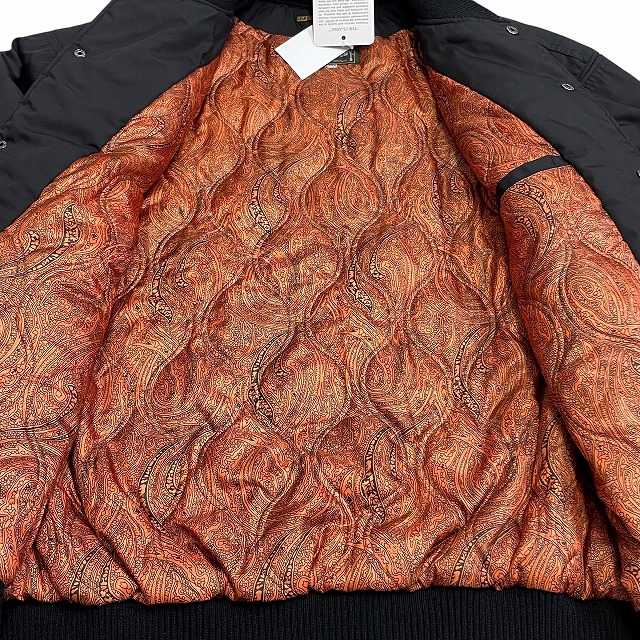 激安の６日だけの限定価格！！JEANASIS ブラック/オレンジ ジャケット CHALLENGER / NYLON FIELD JACKET -Orange×Black-