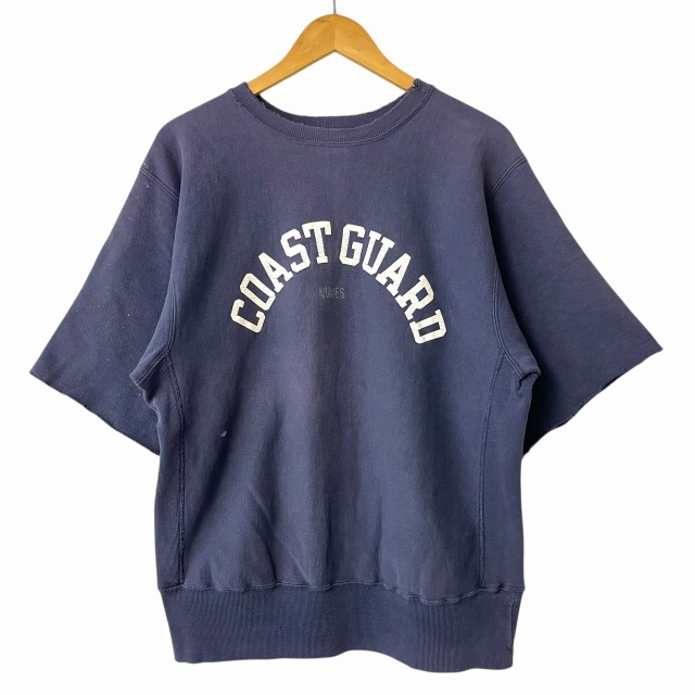 クラーヴェ、髭の兵士、版上サイン、新品額・額装付き、美品 CHAMPION REVERSE WEAVE 「袖カットオフ、タグ欠損、COAST GUARD