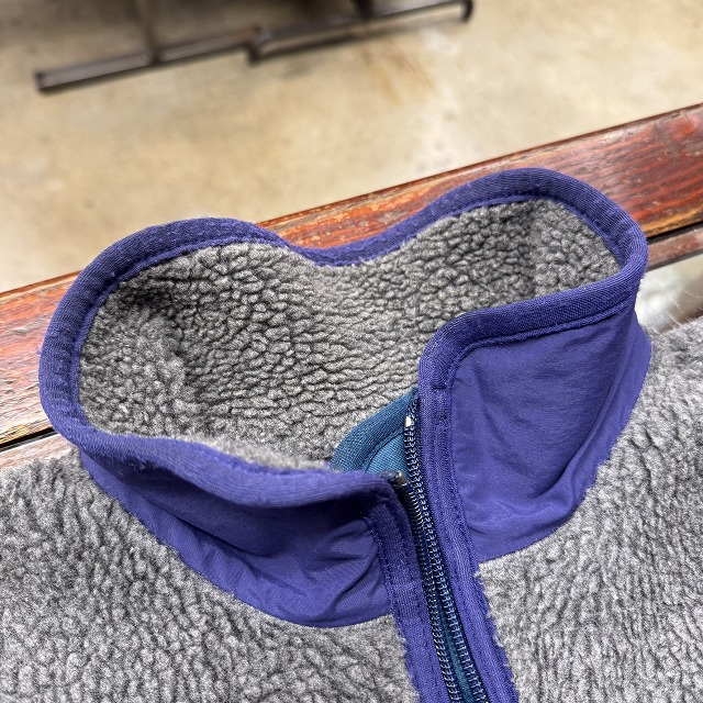 雪なしタグ】PATAGONIA RETRO-X CARDIGAN 1993 CHARCOAL HEATHER