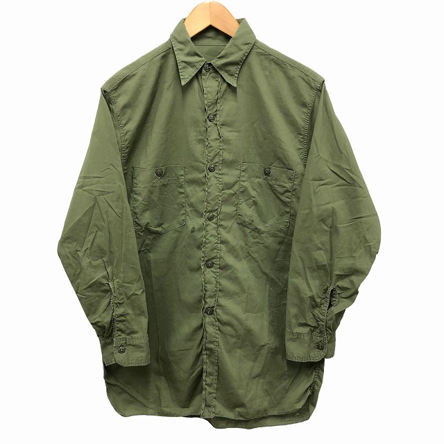 US NAVY N-3 POPLIN SHIRT 1940'S VINTAGE｜SAFARI サファリ｜高円寺