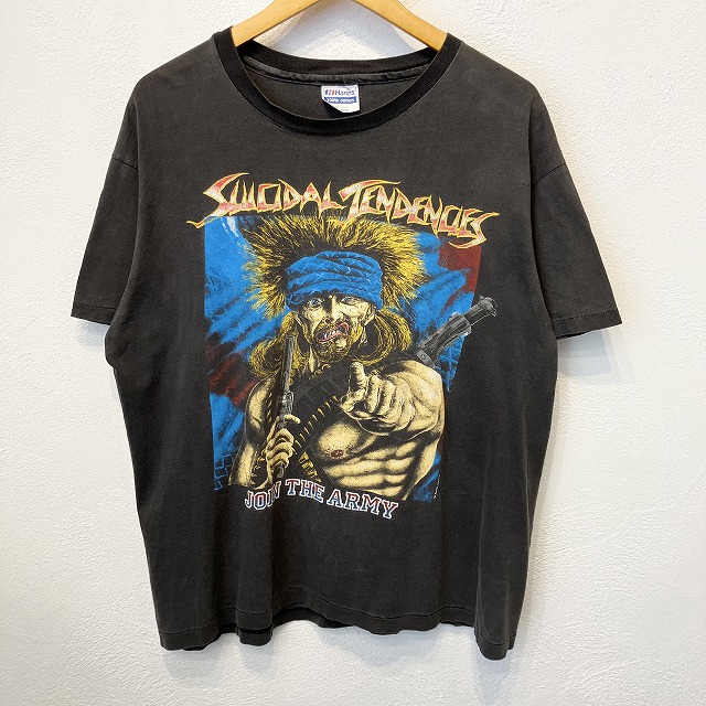 SUICIDAL TENDENCIES JOIN THE ARMY 1980'S OLD XL｜SAFARI サファリ 