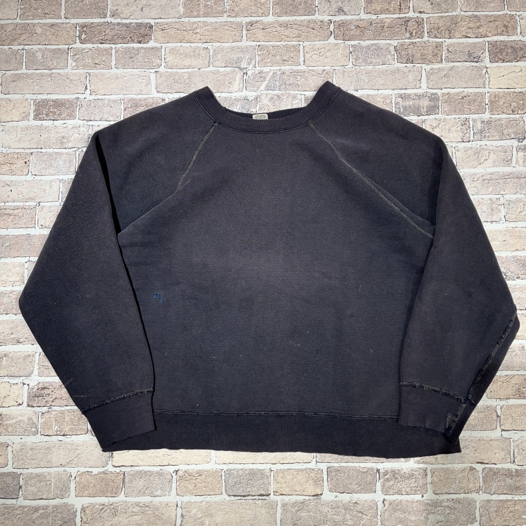60s usa製　vintage sweat 　ネイビー　ビックサイズ　フェード 60s usa製 vintage sweat ネイビー ビックサイズ フェード 60s