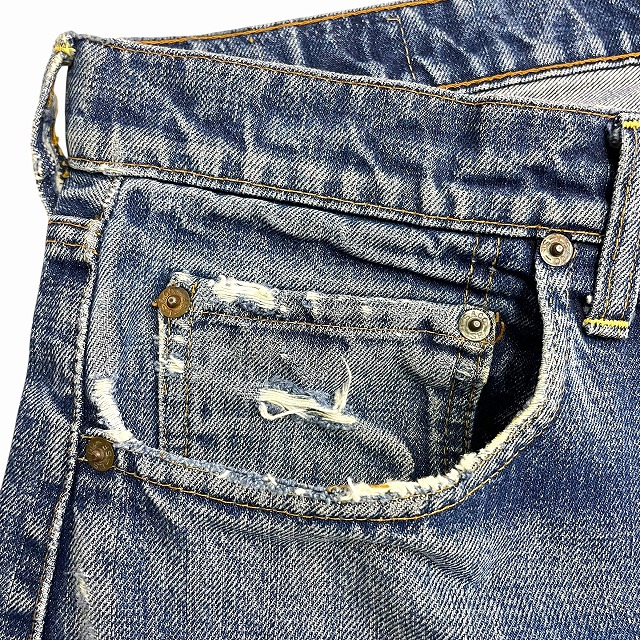 LEVI'S 505 BIG E 「耳付き、実寸W36 L28.5」｜SAFARI サファリ