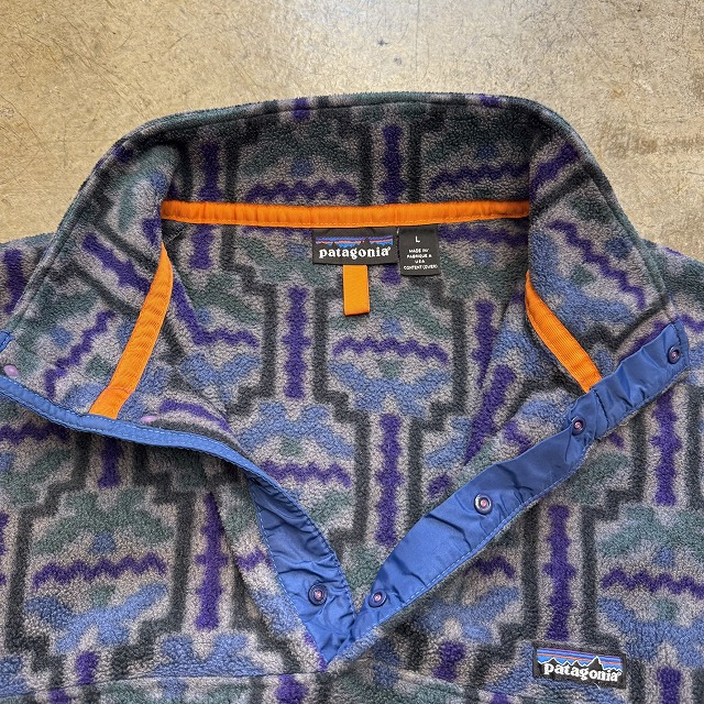 カタログ外】PATAGONIA SYNCHILLA SNAP-T 1994 TEHUELCHE L｜SAFARI