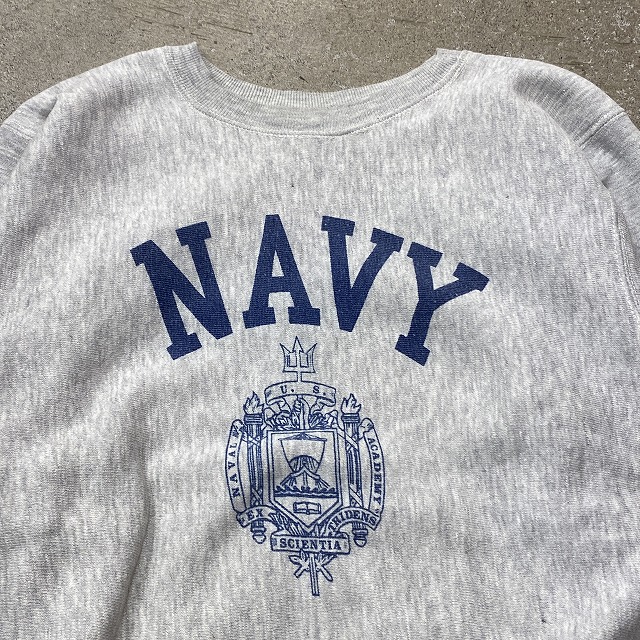 【SAFARI購入】CHAMPION リバース ウェーブ 80S US NAVY CHAMPION REVERSE WEAVE 80s 「NAVY、SIZE M」｜SAFARI サファリ