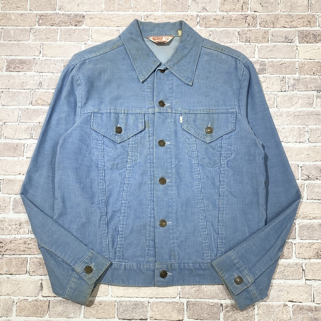 LEVI'S 70505 CORDS JACKET 70S 「サックス、サイズ40」｜SAFARI
