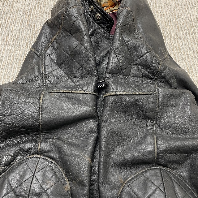 WOLF LEATHERS DOUBLE RIDERS JACKET 70'S 「サイズ 42」｜SAFARI