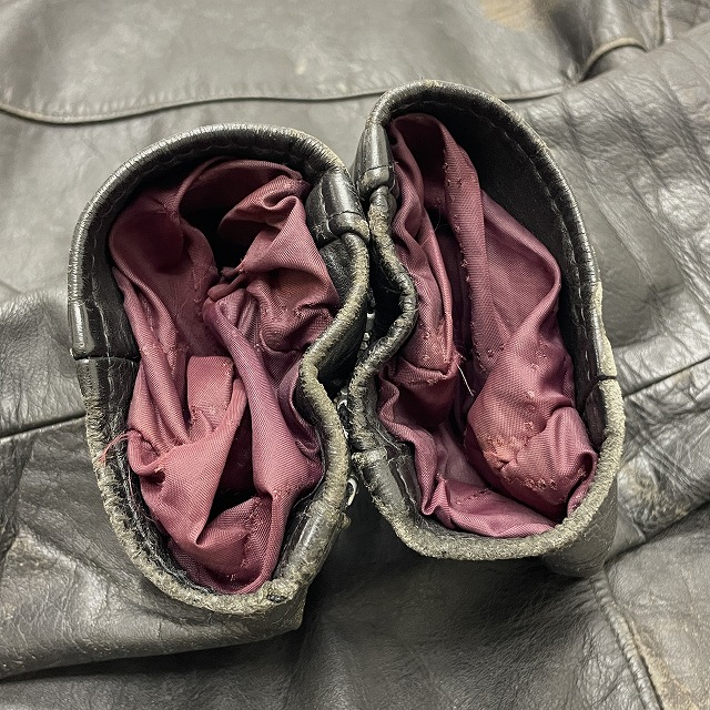 WOLF LEATHERS DOUBLE RIDERS JACKET 70'S 「サイズ 42」｜SAFARI