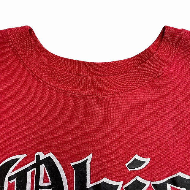 CHAMPION REVERSE WEAVE SHIRT 90S 「USA製、OHIO、レッド、XL