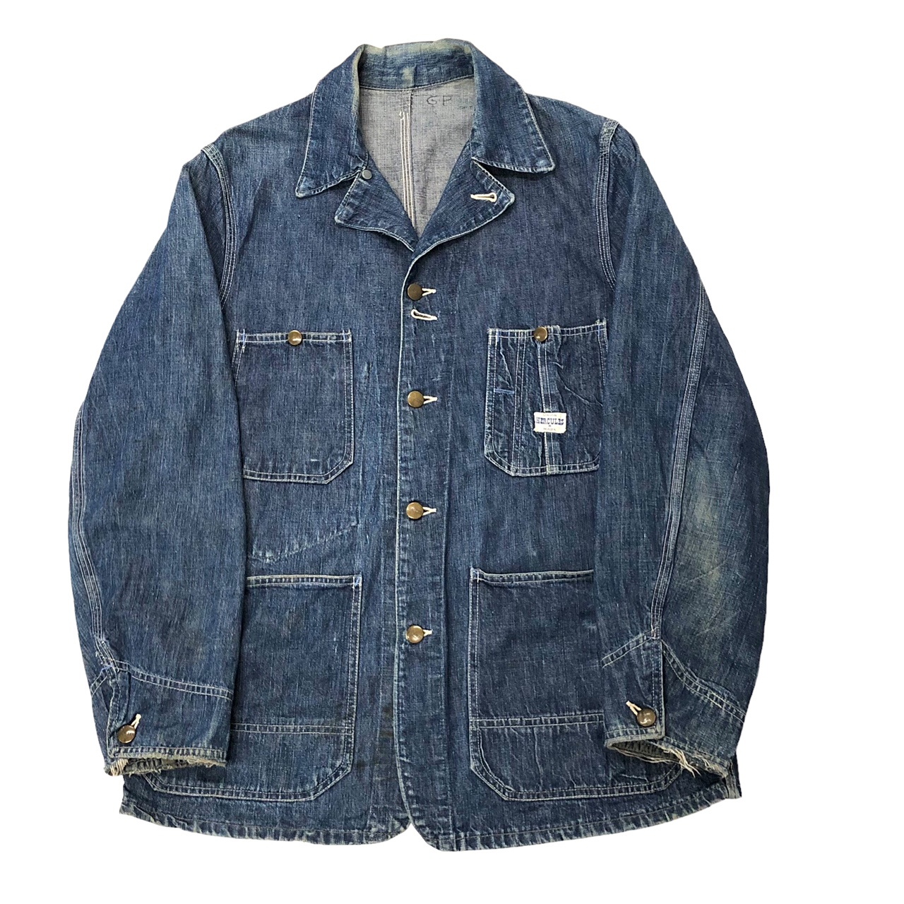 HERCULES DENIM COVERALL 1950'S VINTAGE - Gジャン/デニムジャケット